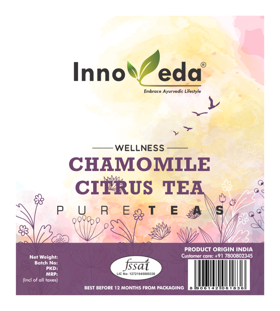 Innoveda Chamomile Citrus Tea - 100 gms